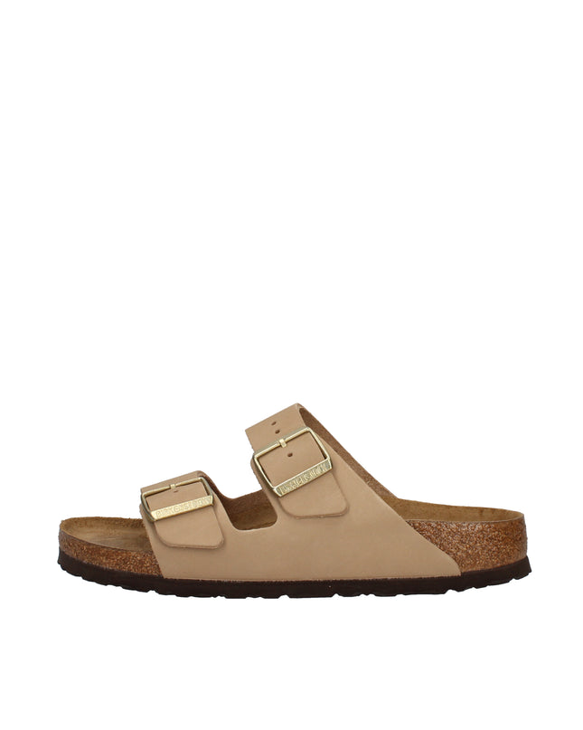 Birkenstock Arizona Bs sandali con doppia Fibbia in Nubuck