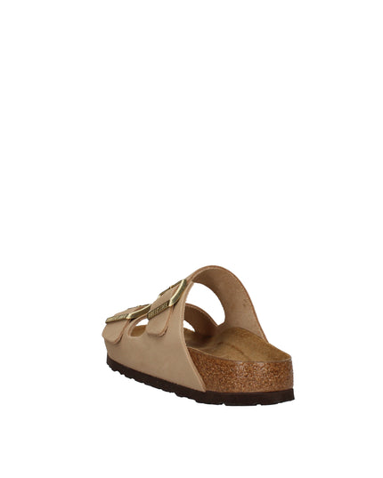 Birkenstock Arizona Bs sandali con doppia Fibbia in Nubuck