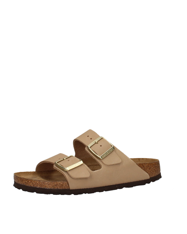 Birkenstock Arizona Bs sandali con doppia Fibbia in Nubuck