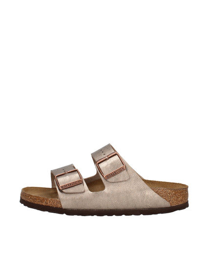 Birkenstock Arizona Bs sandali laminati con doppia fibbia