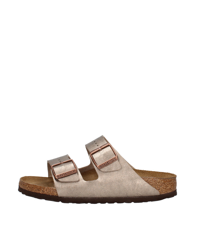 Birkenstock Arizona Bs sandali laminati con doppia fibbia