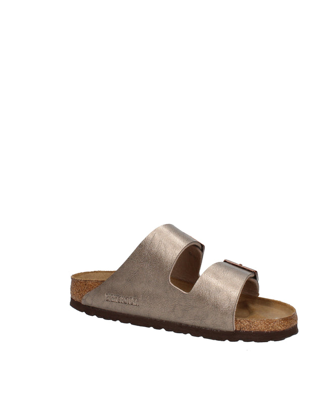 Birkenstock Arizona Bs sandali laminati con doppia fibbia