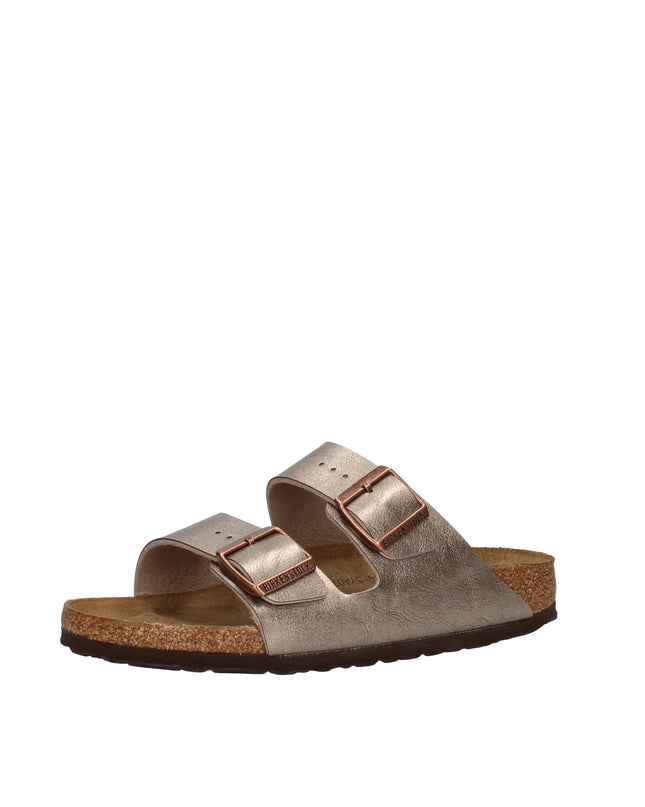 Birkenstock Arizona Bs sandali laminati con doppia fibbia
