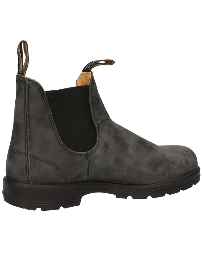 Blundstone Beatles 587 grigio scuro elastico nero
