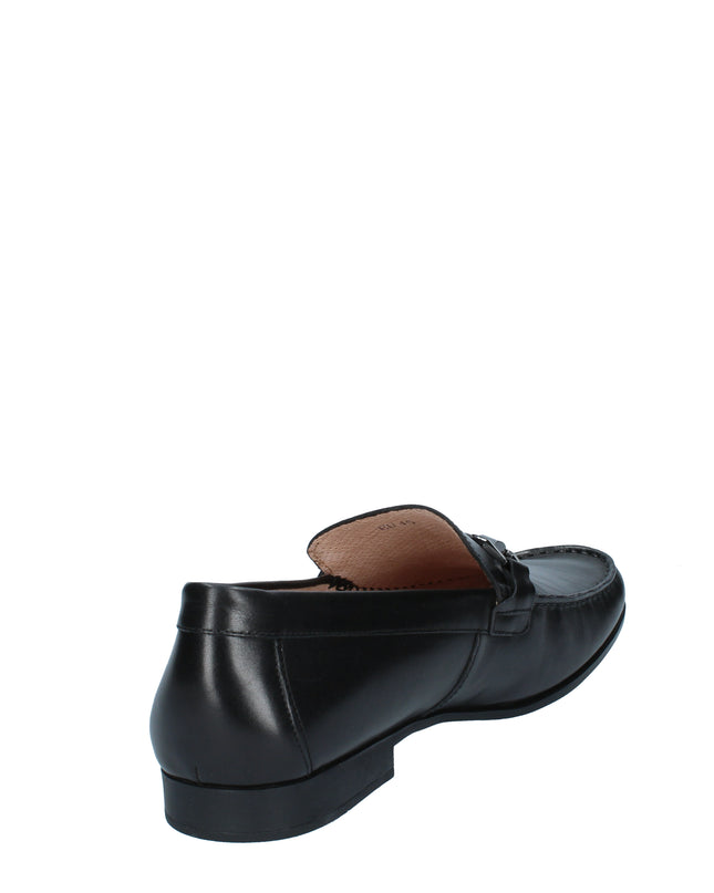 Stonefly mocassini in pelle con accessorio