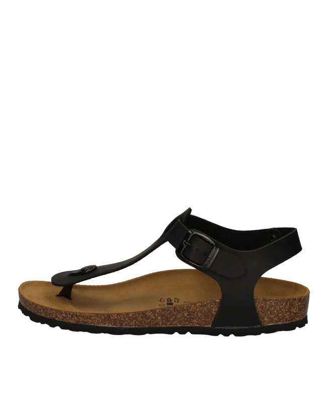 Gold Star infradito con fibbia in pelle