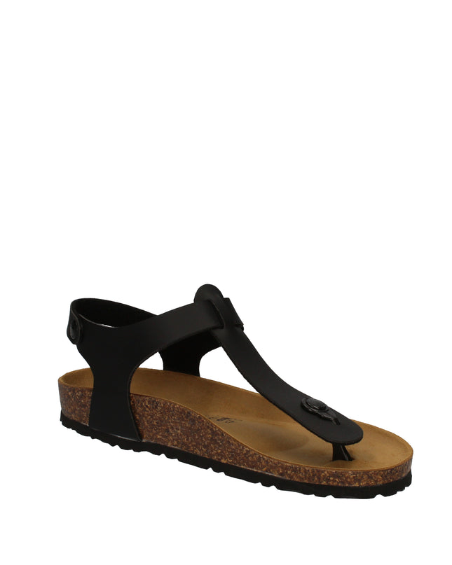 Gold Star infradito con fibbia in pelle