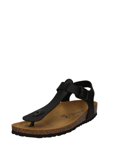Gold Star infradito con fibbia in pelle