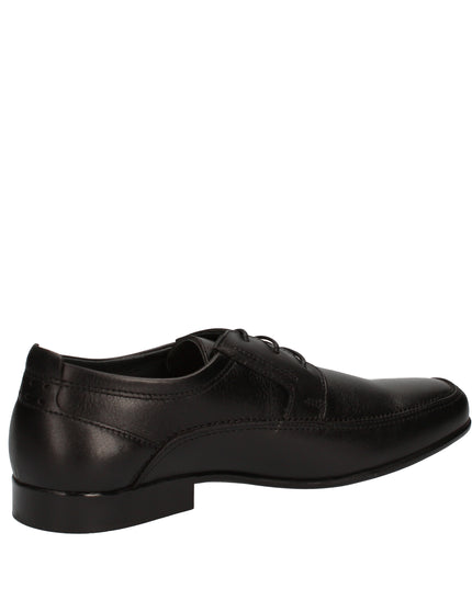 Himalaya Stringate nero in pelle