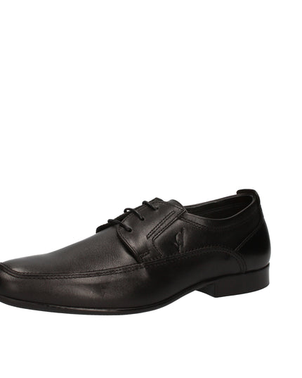 Himalaya Stringate nero in pelle