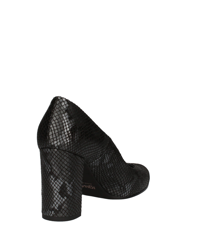 Igi&co decolletè tacco grosso e stampa animalier