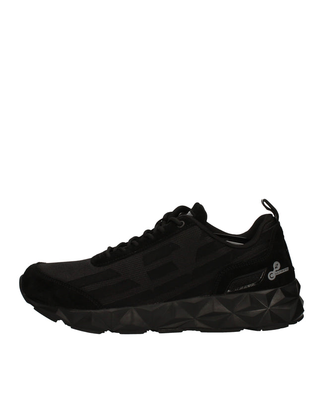 EA7 sneakers con fondo diamantato