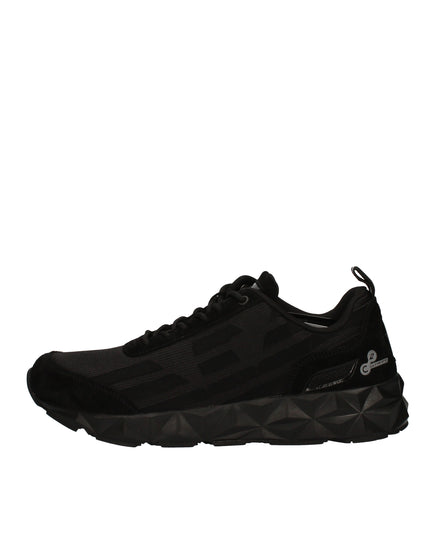 EA7 sneakers con fondo diamantato