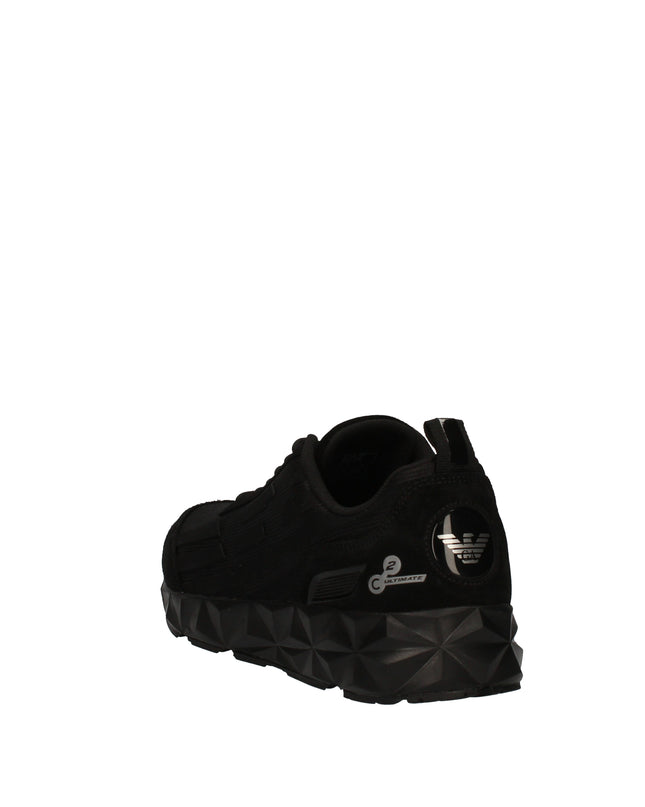 EA7 sneakers con fondo diamantato