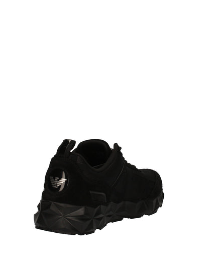 EA7 sneakers con fondo diamantato