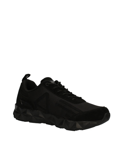 EA7 sneakers con fondo diamantato