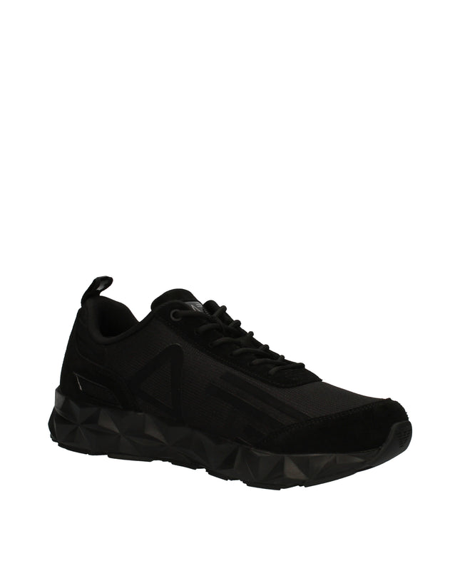 EA7 sneakers con fondo diamantato