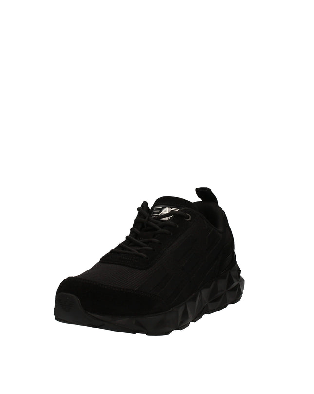 EA7 sneakers con fondo diamantato
