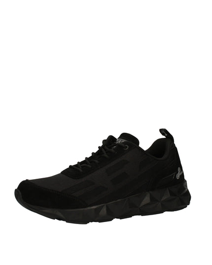 EA7 sneakers con fondo diamantato
