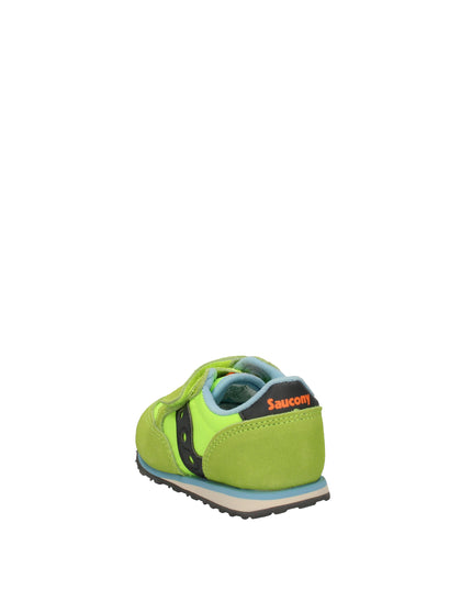 Saucony Baby Jazz HL sneakers in camoscio e nylon con chiusura a strappo