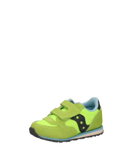 Saucony Baby Jazz HL sneakers in camoscio e nylon con chiusura a strappo