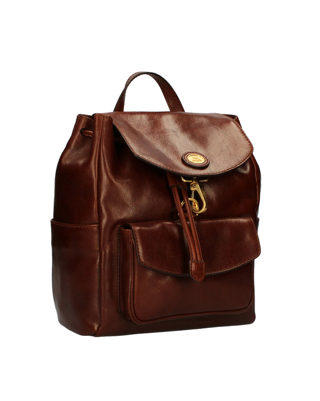 The Bridge Zaino cuoio marrone in pelle