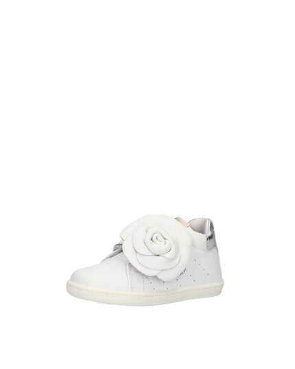 Balducci sneakers con fiore e velcro