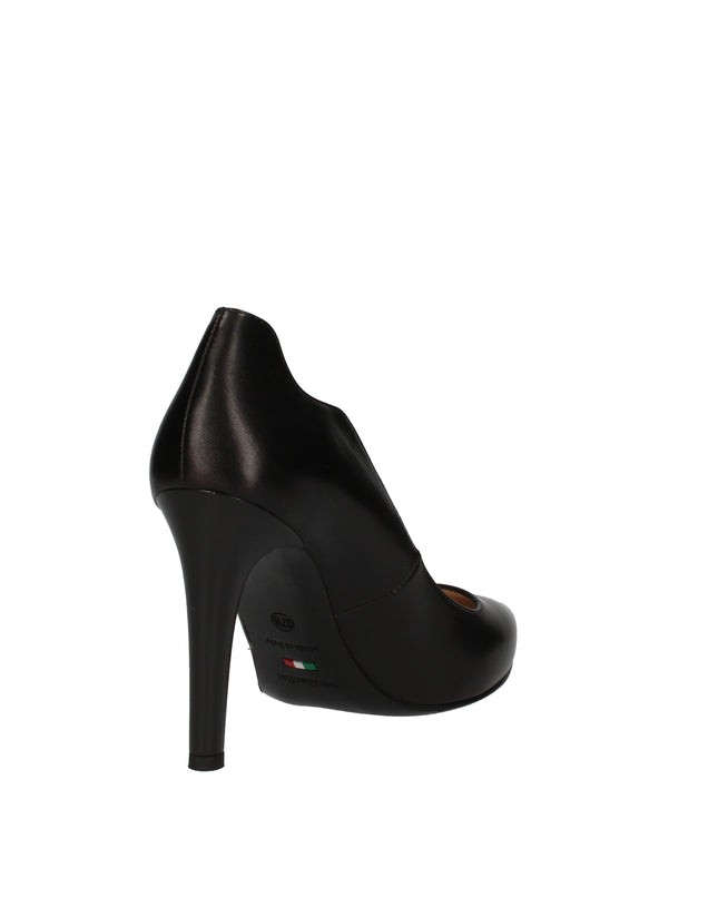 Nero Giardini decolletè in pelle con tacco a stiletto