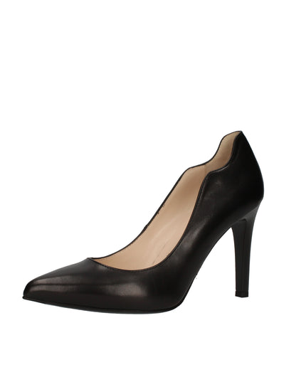 Nero Giardini decolletè in pelle con tacco a stiletto