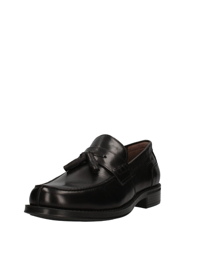 Stonefly mocassini in pelle con nappa