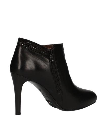 Nero Giardini tronchetti con tacco sottile