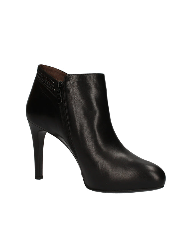 Nero Giardini tronchetti con tacco sottile