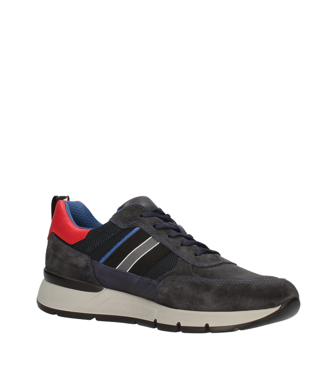 Nero Giardini sneakers in camoscio e tessuto tecnico