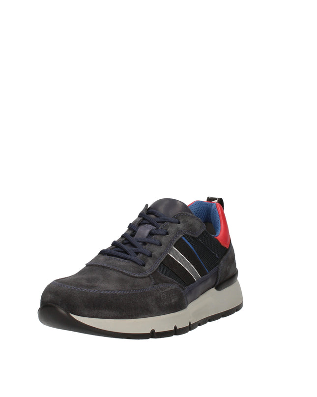 Nero Giardini sneakers in camoscio e tessuto tecnico