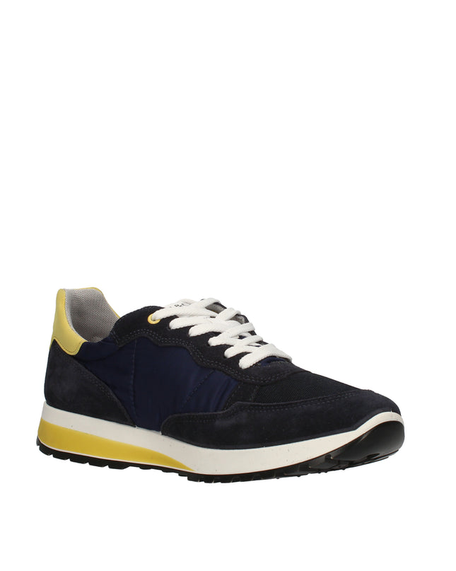 Igi&co sneakers in pelle e tessuto
