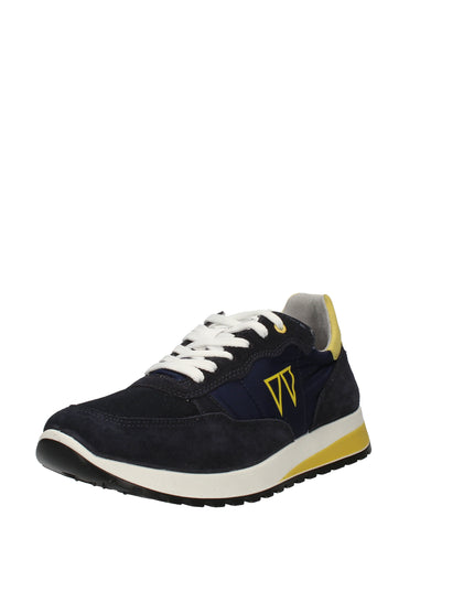 Igi&co sneakers in pelle e tessuto