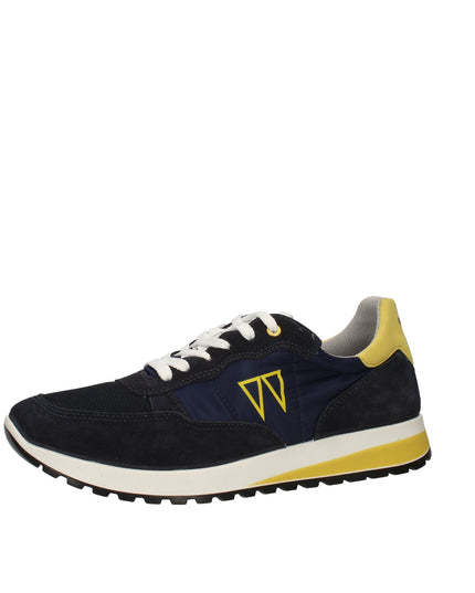 Igi&co sneakers in pelle e tessuto