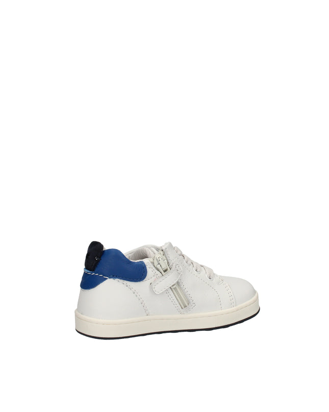 Balducci sneakers in pelle con zip laterale