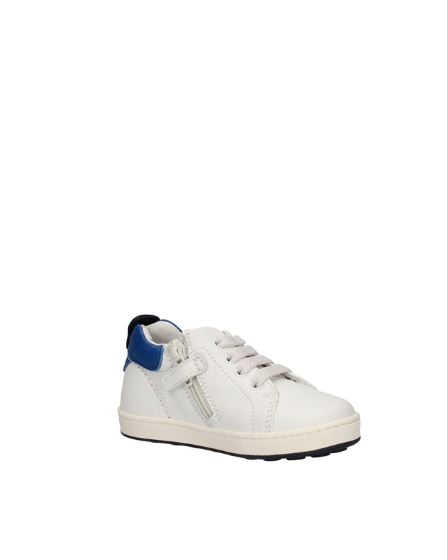 Balducci sneakers in pelle con zip laterale