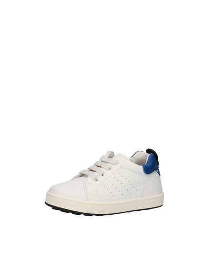Balducci sneakers in pelle con zip laterale