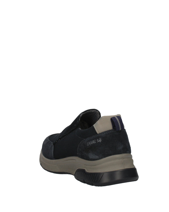 Enval Soft sneakers slip on in pelle e tessuto