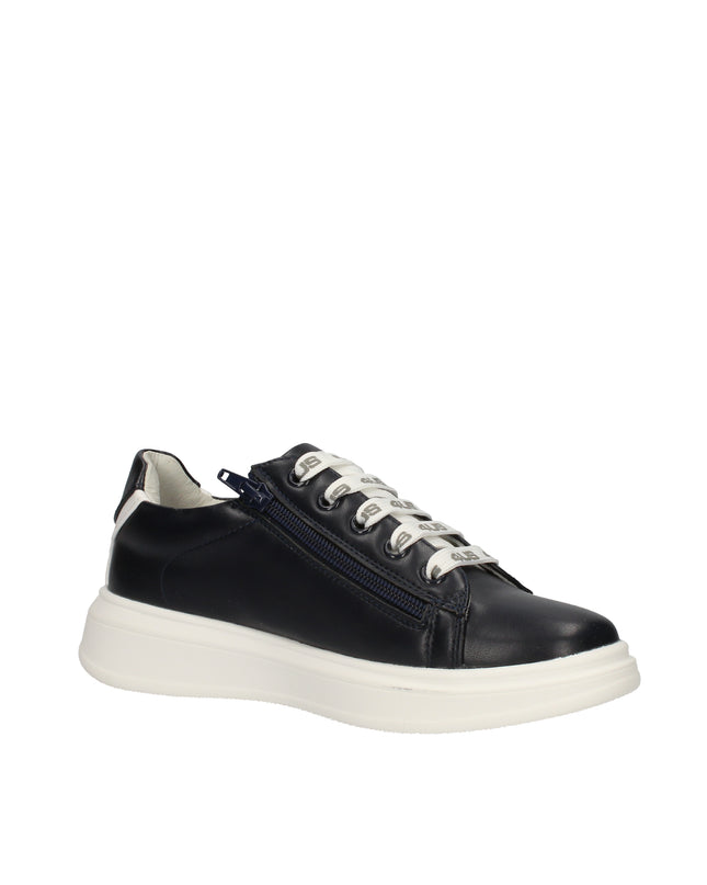 Paciotti 4US sneakers in pelle con lacci e zip