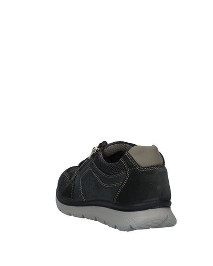 Enval Soft sneakers in pelle e tessuto con zip