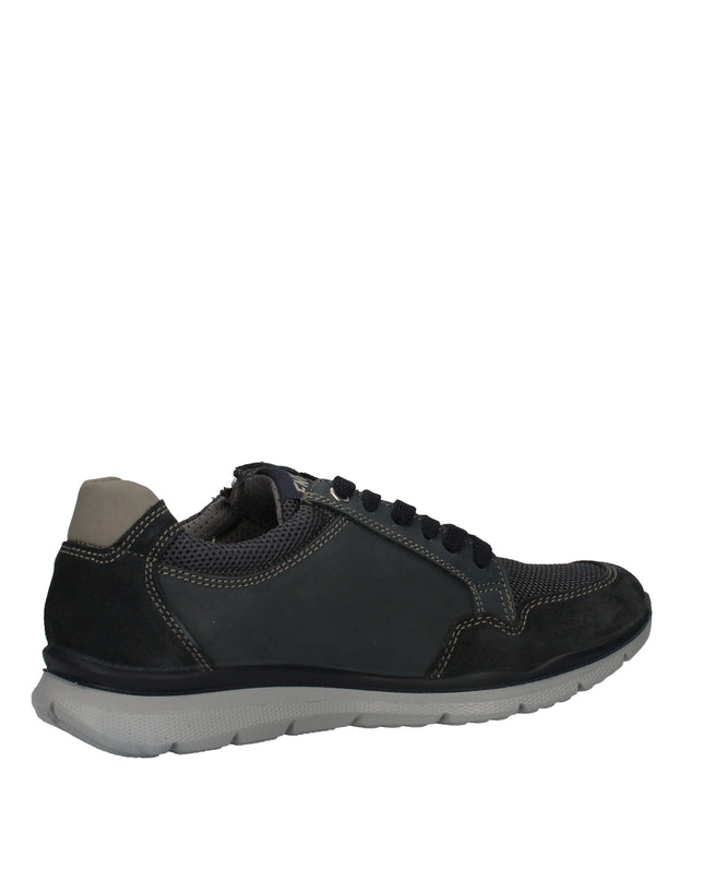 Enval Soft sneakers in pelle e tessuto con zip