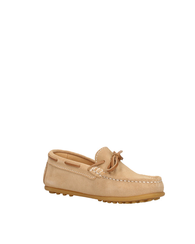 Pablosky mocassini in camoscio con laccio