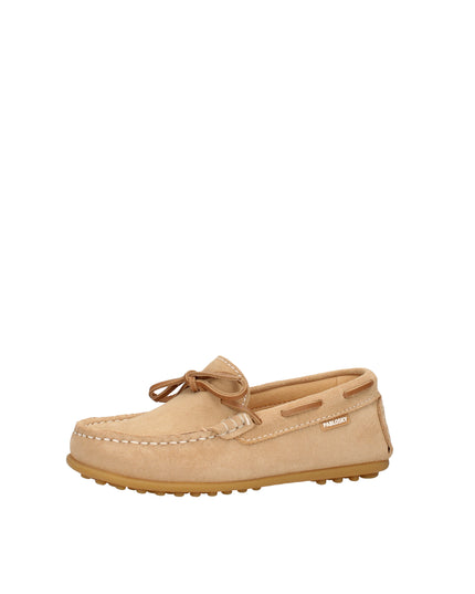Pablosky mocassini in camoscio con laccio