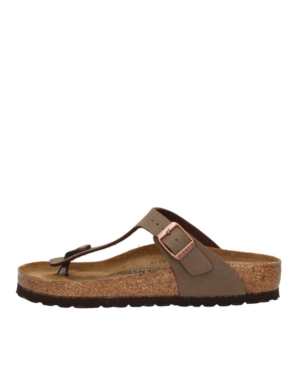 Birkenstock Gizeh BS infradito in Nubuck Birko-Flor®