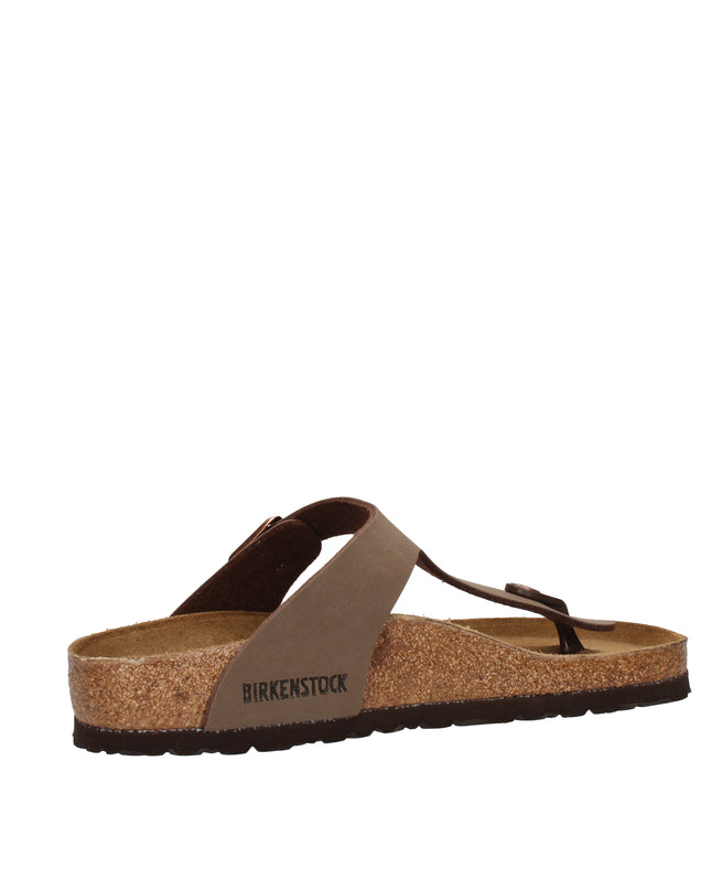 Birkenstock Gizeh BS infradito in Nubuck Birko-Flor®