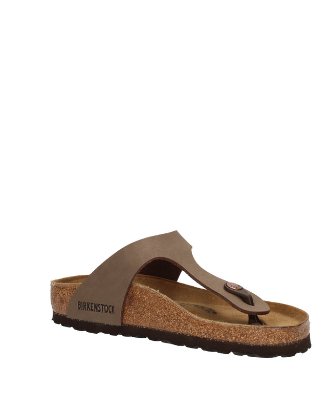 Birkenstock Gizeh BS infradito in Nubuck Birko-Flor®