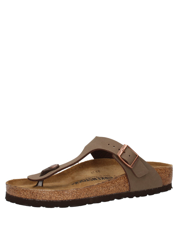 Birkenstock Gizeh BS infradito in Nubuck Birko-Flor®